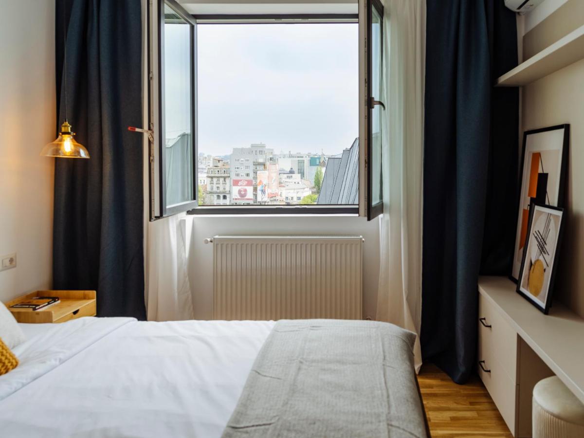 Sunny 2Br Flat - Top Location - Amazing Balcony Bucarest Exterior foto