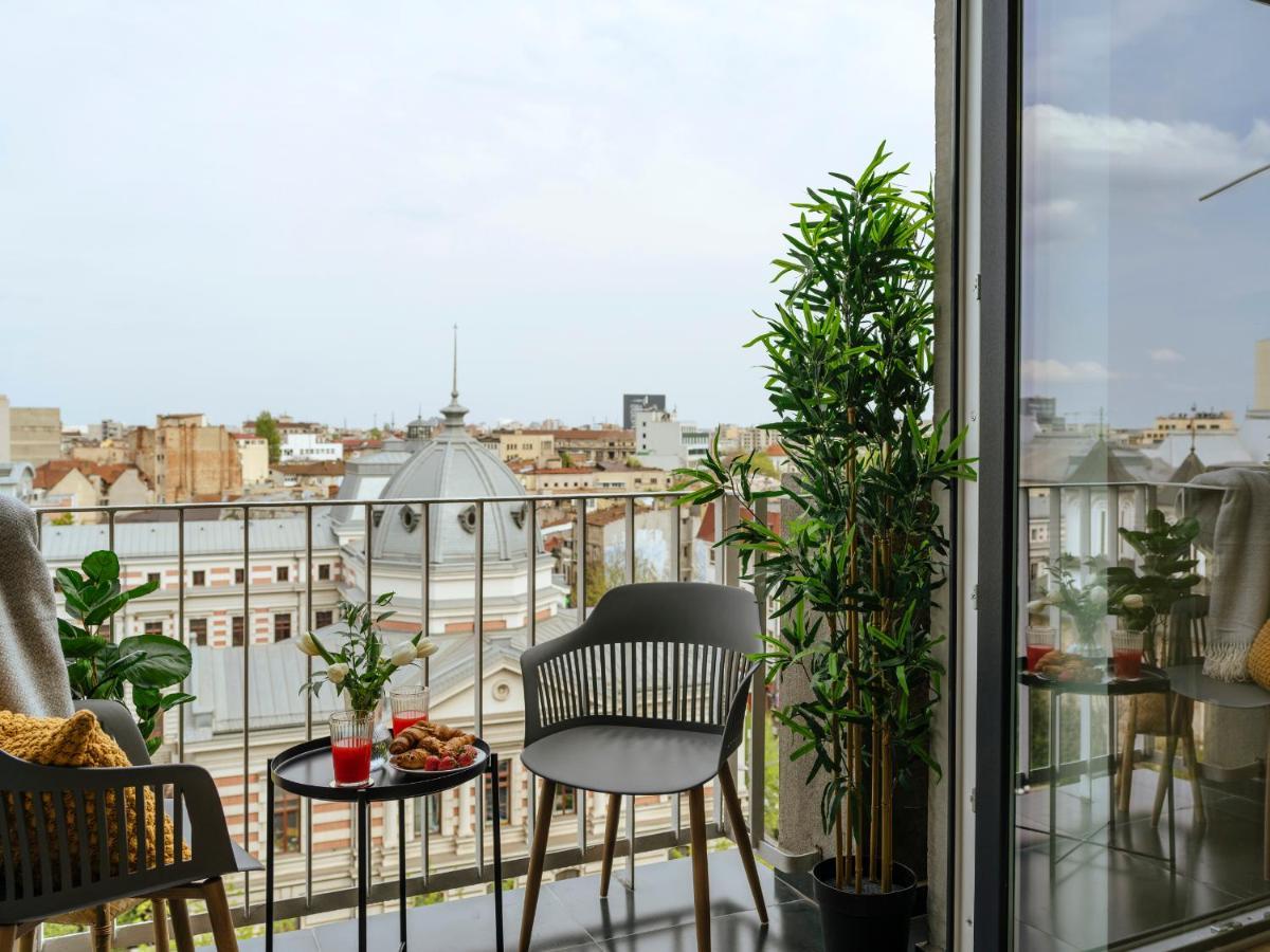 Sunny 2Br Flat - Top Location - Amazing Balcony Bucarest Exterior foto